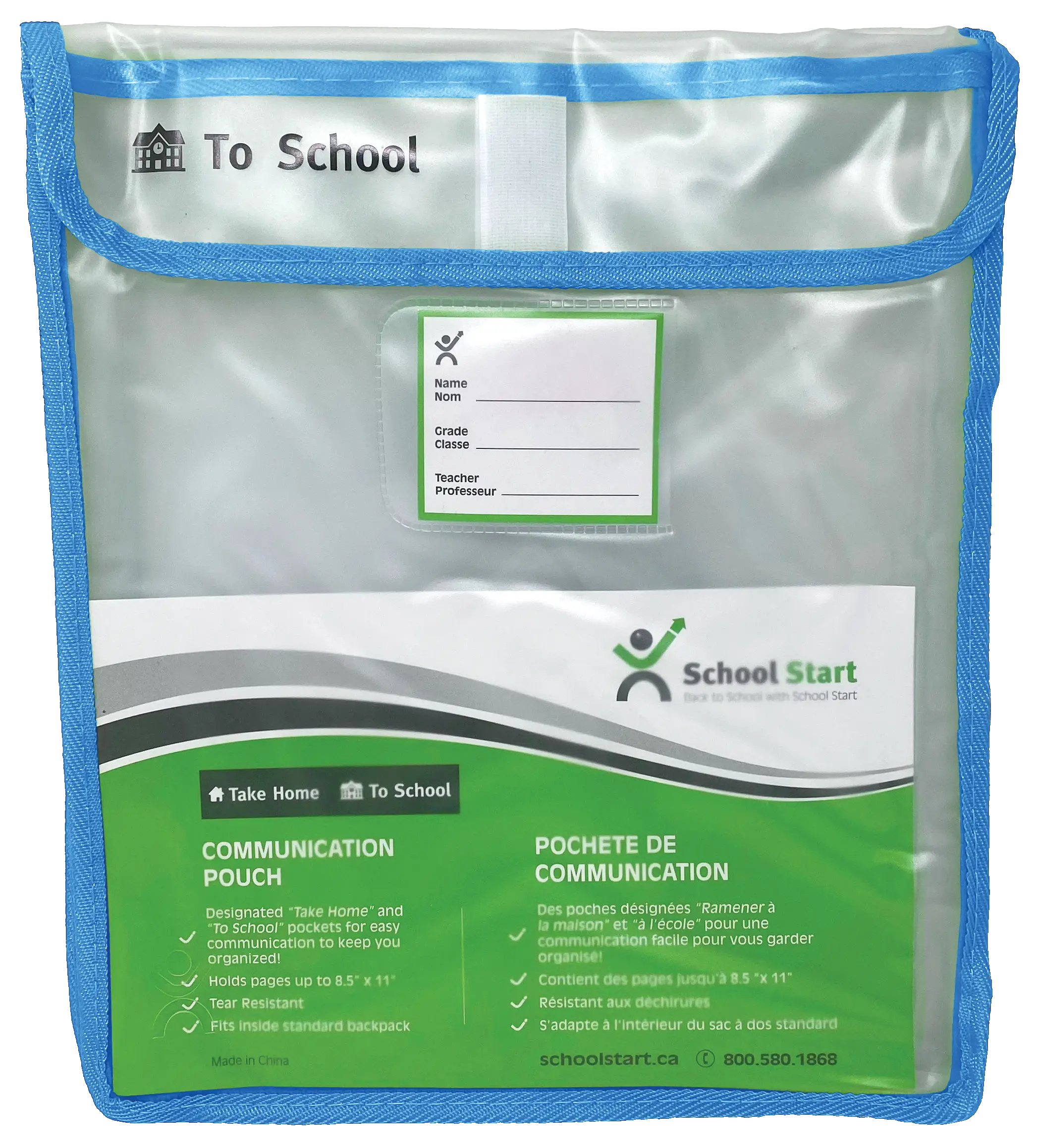 Pochette de communication 1re Classe Agendas / Kit École