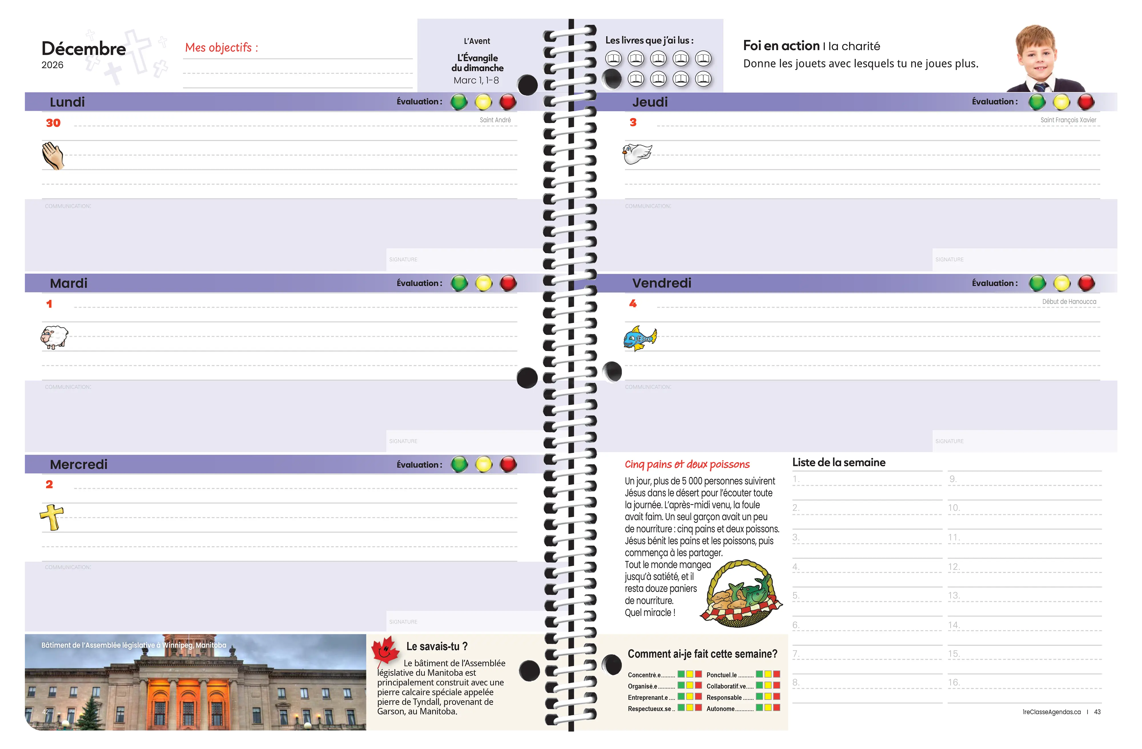 Série foi et valeurs, primaire 1-2 (2026-2027)